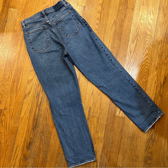 Abercrombie & Fitch Curve Love Ultra High Rise 90s Straight Jean Size 29 / 8 - Picture 10 of 12